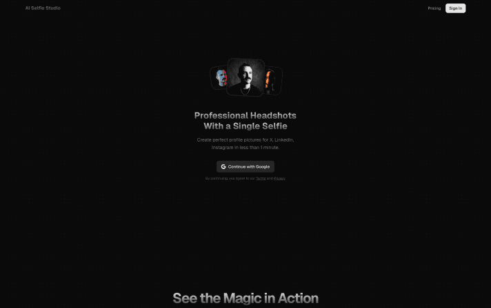 AI Selfie Studio