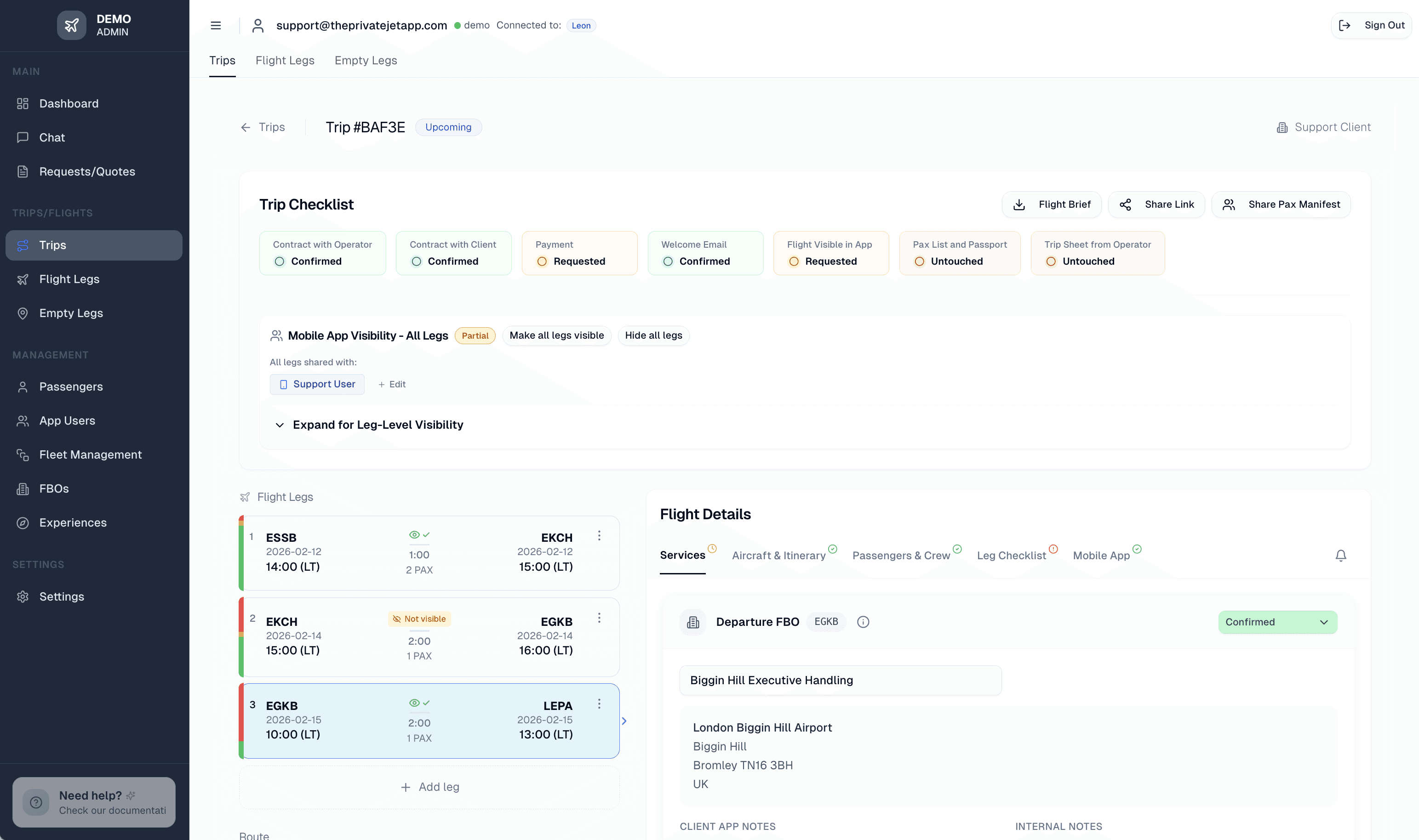 An image of Freelio's project ui