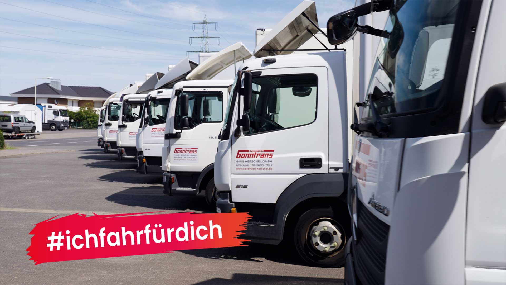 Ohne Logistik läuft nichts: Bonntrans Teil der NRW-Kampagne #ichfahrfürdich