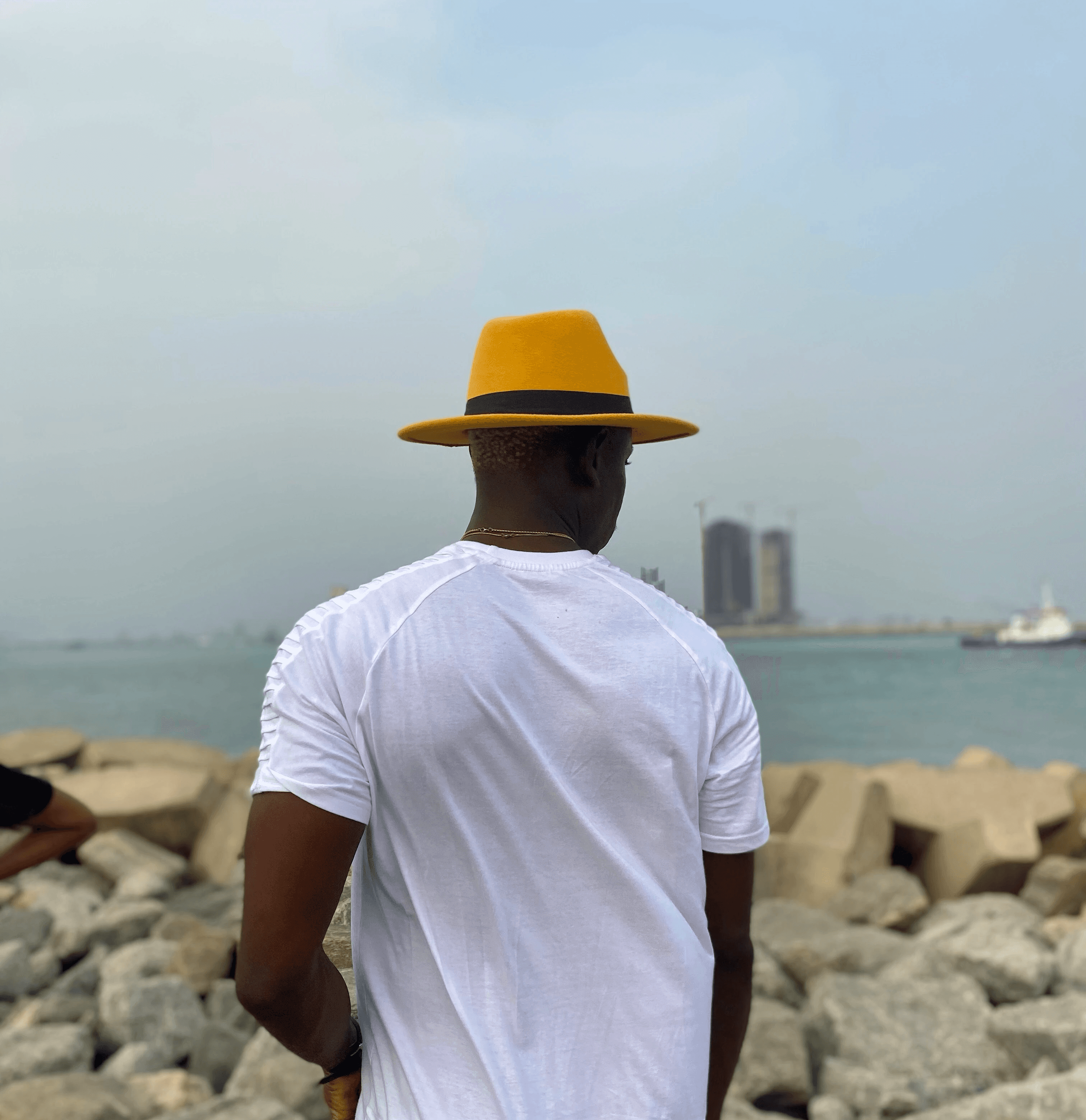 Backshot Image At The Beach