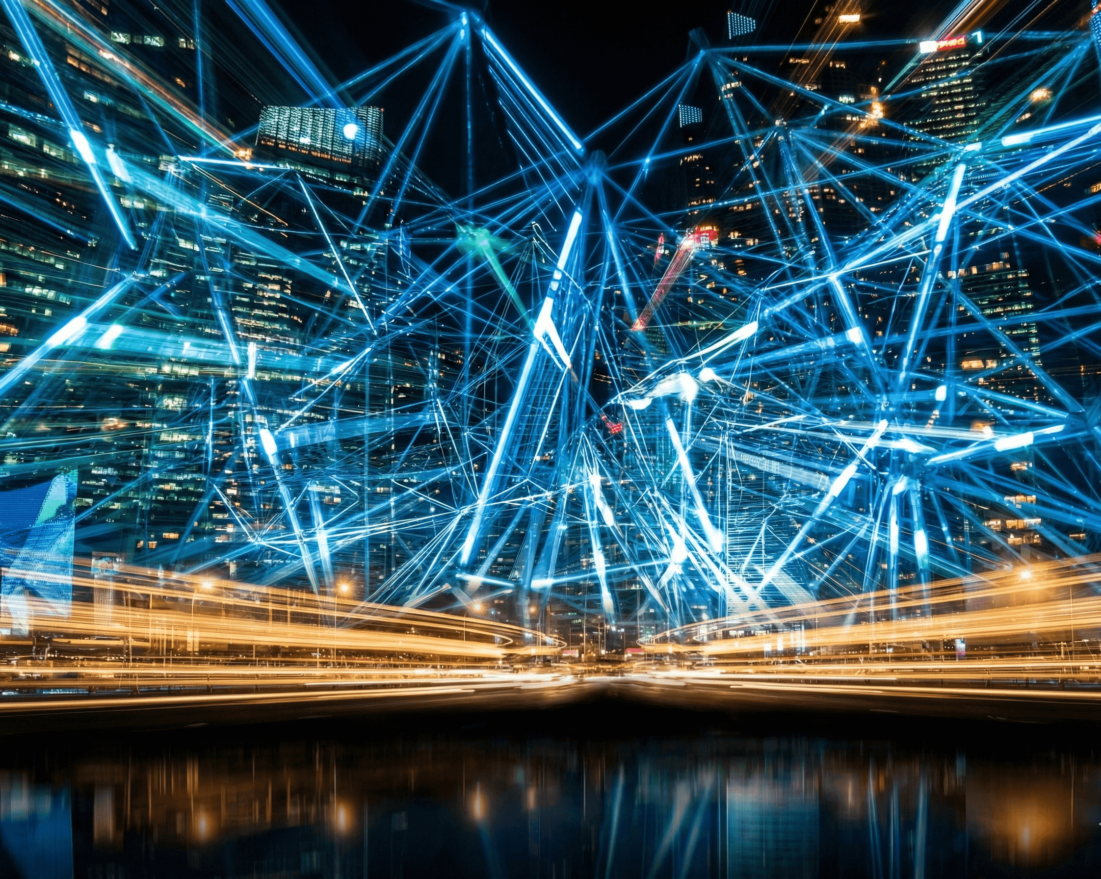 Rear view of black car