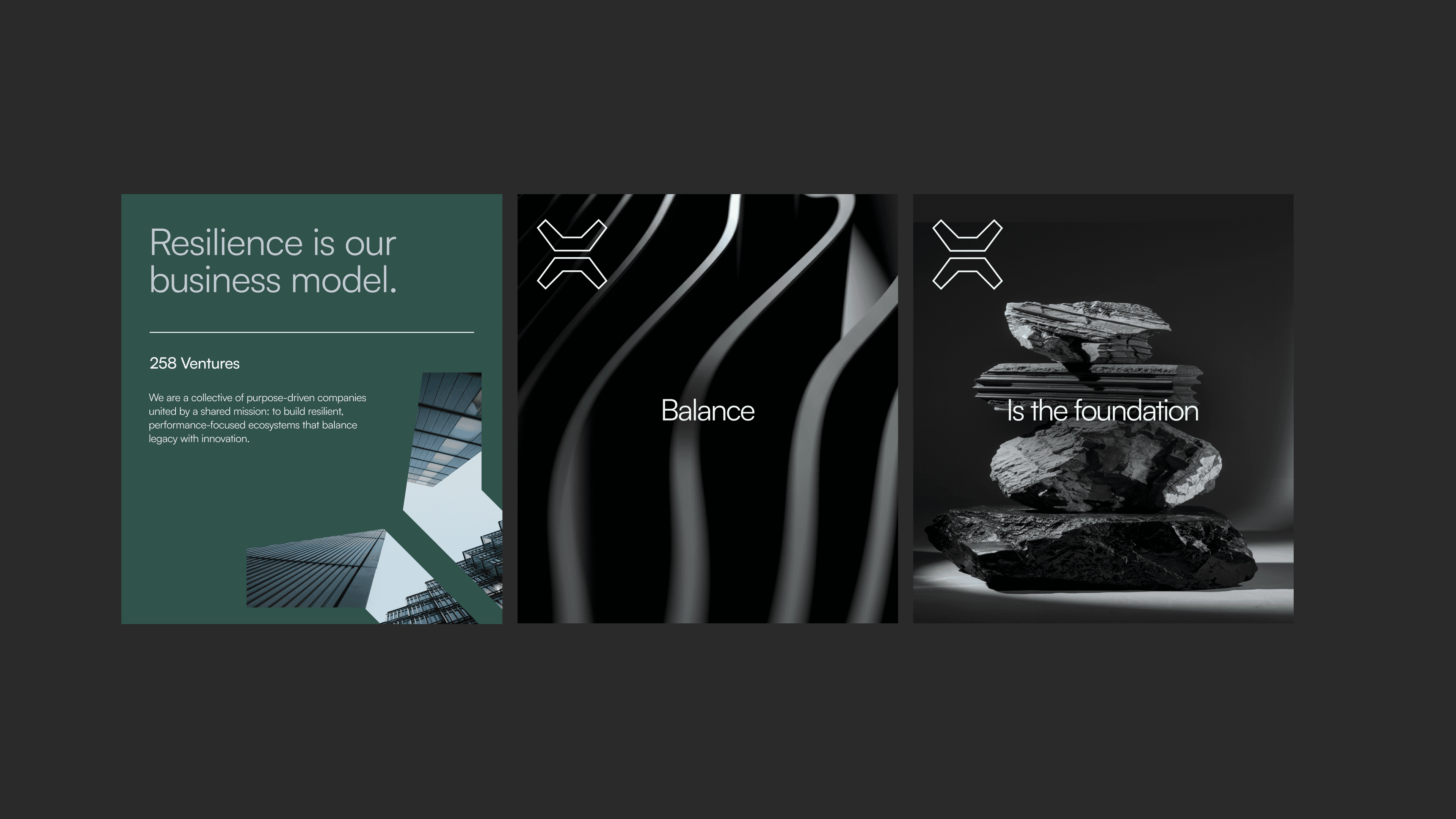 258 Ventures brand photography and collateral