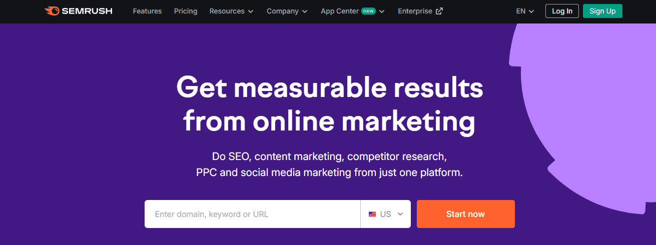 Semrush - SaaS Content Audit