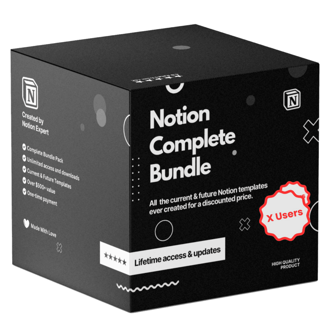 Notion complete bundle