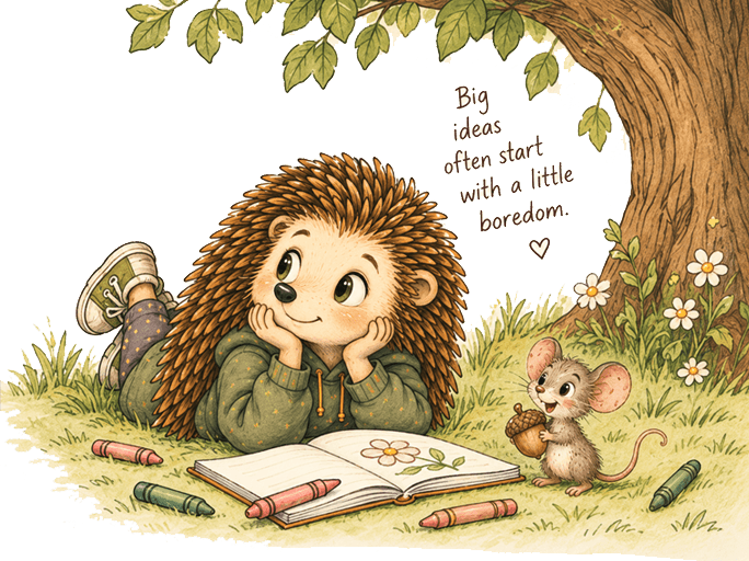 Hazel and Pip coloring