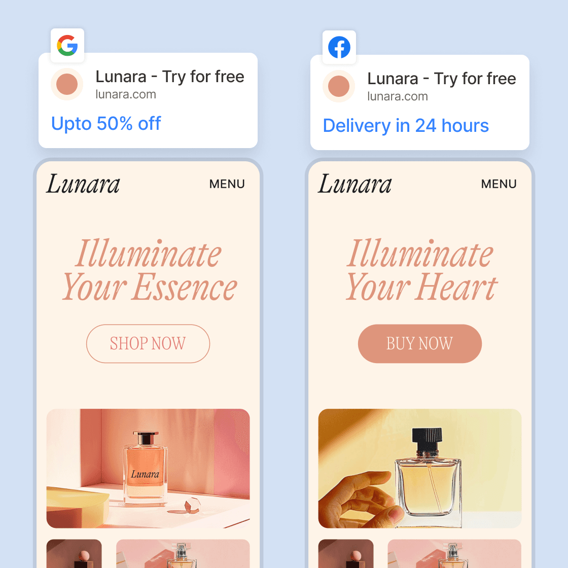 ab testing landing pages