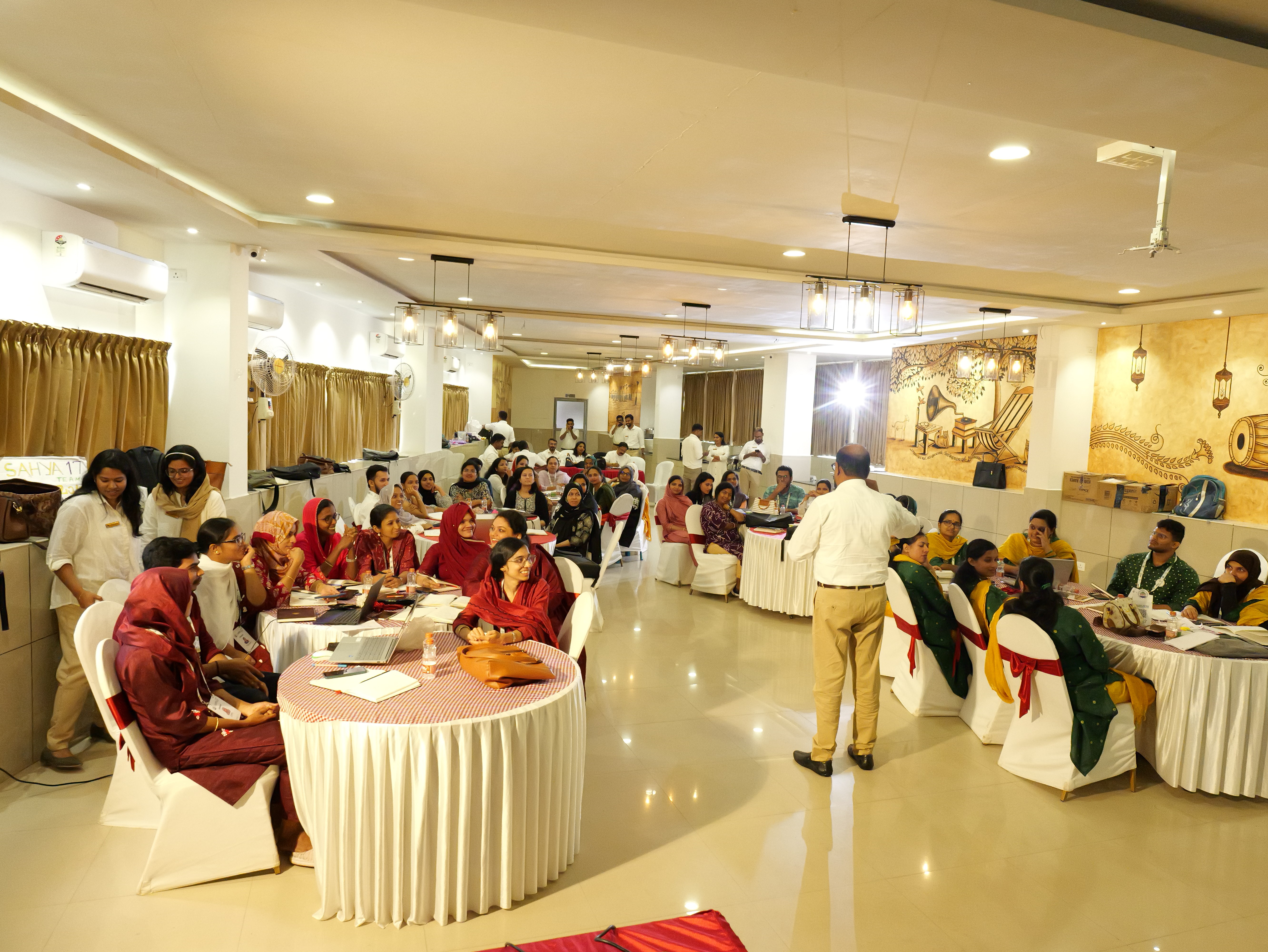 DR S G BIJU TAKING CLASS FOR SAHYA at Calicut, Kerala