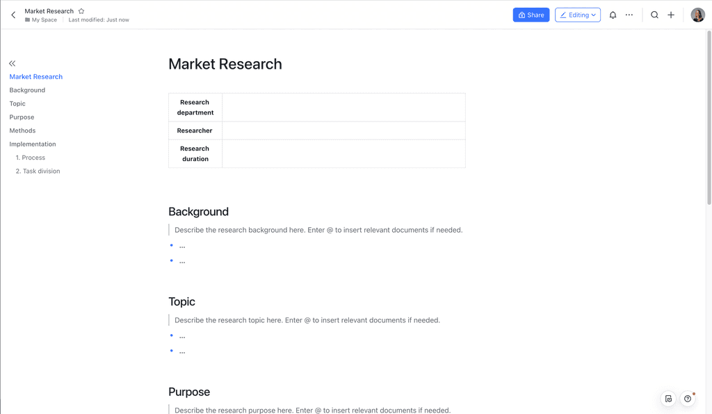 market-research-template-lark-templates