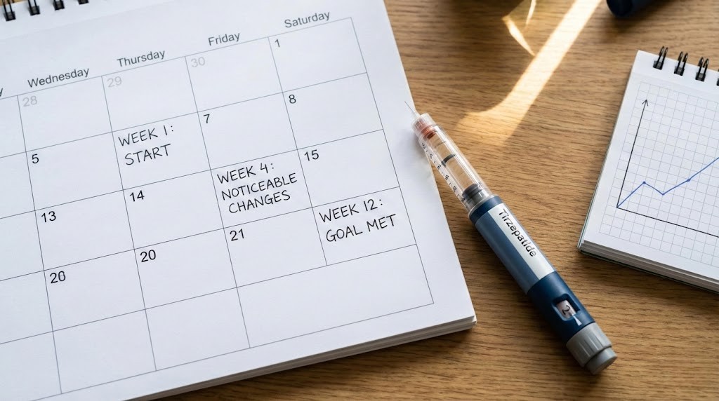 how long does it take for tirzepatide to work