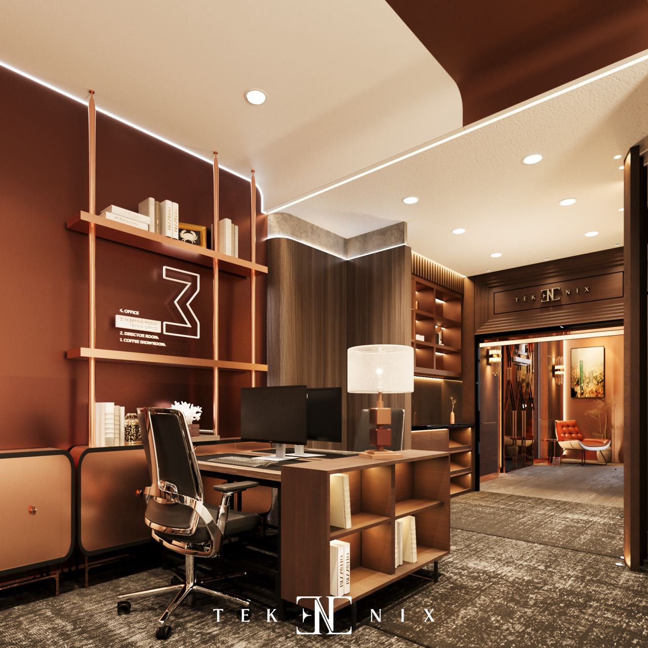 Thi công thiết kế văn phòng