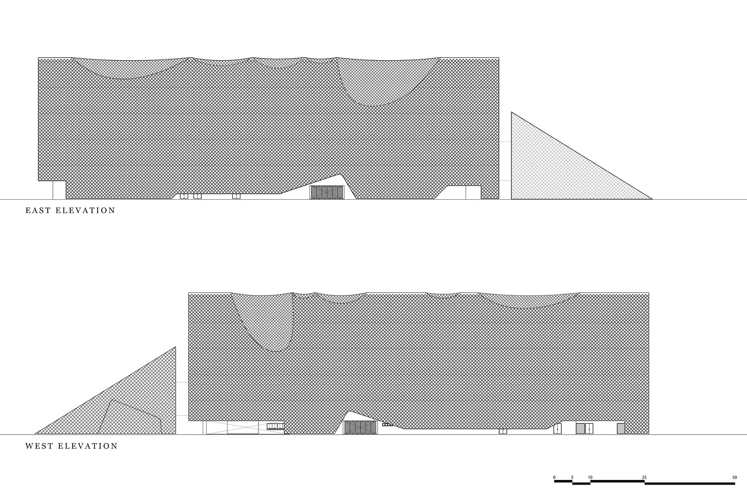 Architectural drawing of Encore Malacca Impressions Theatre project by Asima Architects
