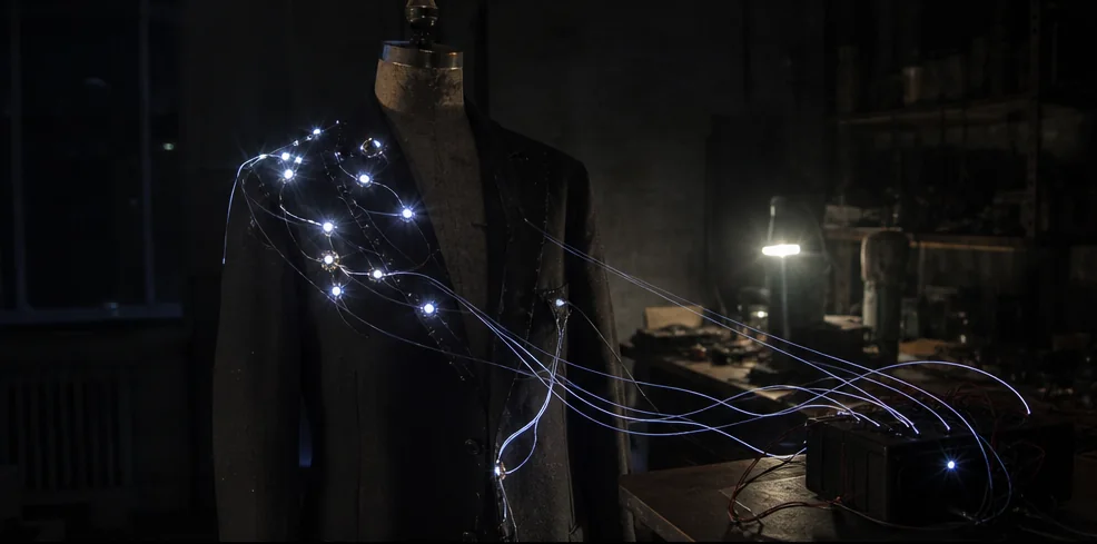 Second physical test for The Living Constellation.