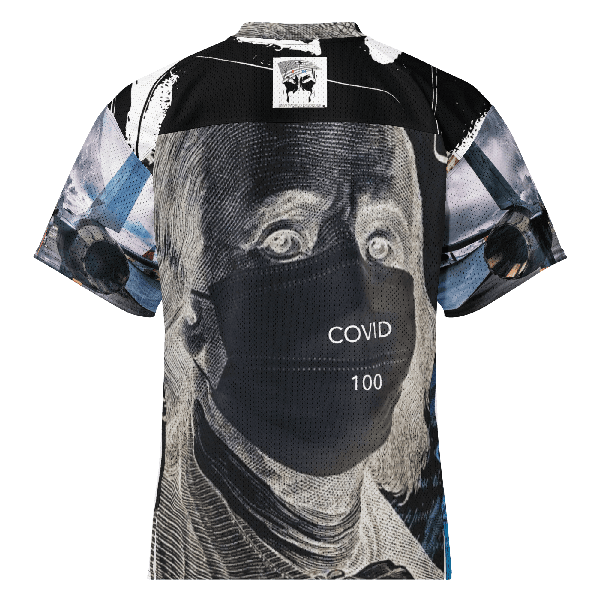 Black and white wave