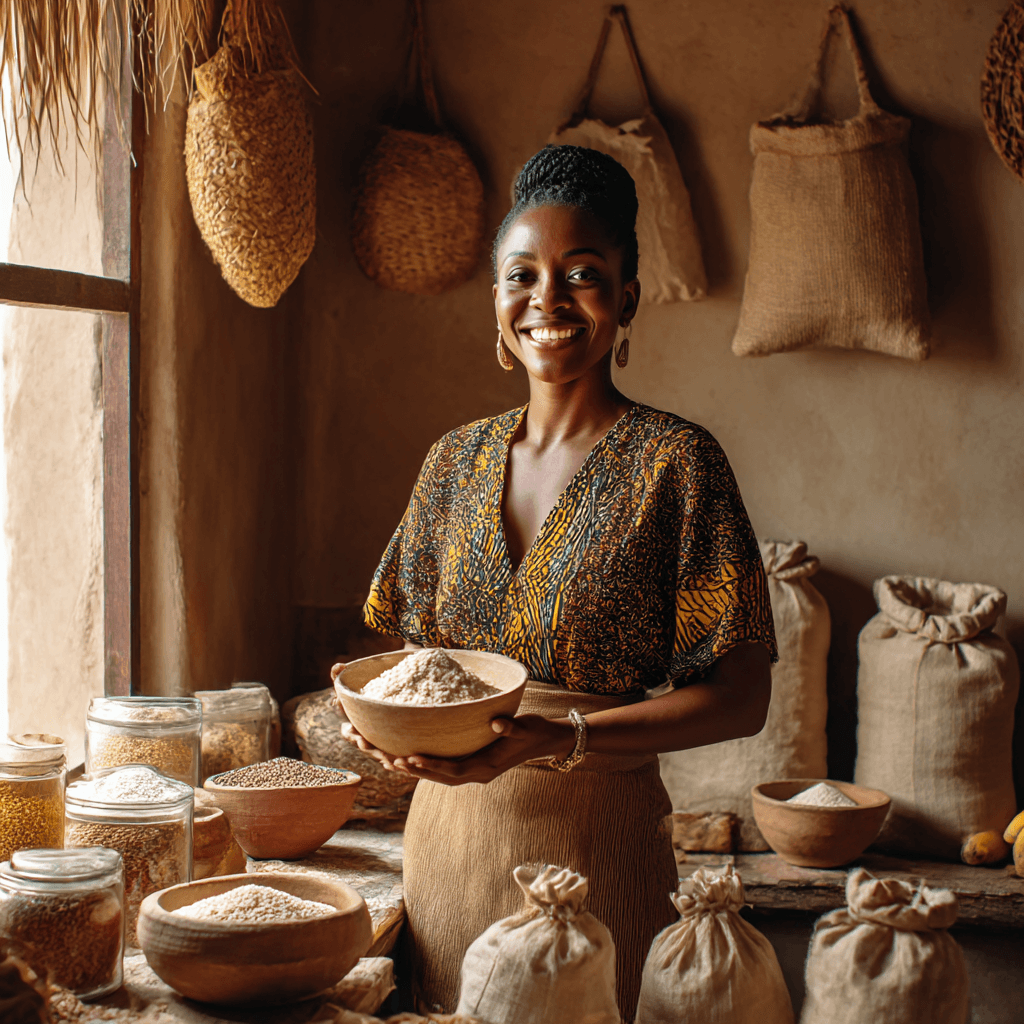 femmes sans gluten afrique