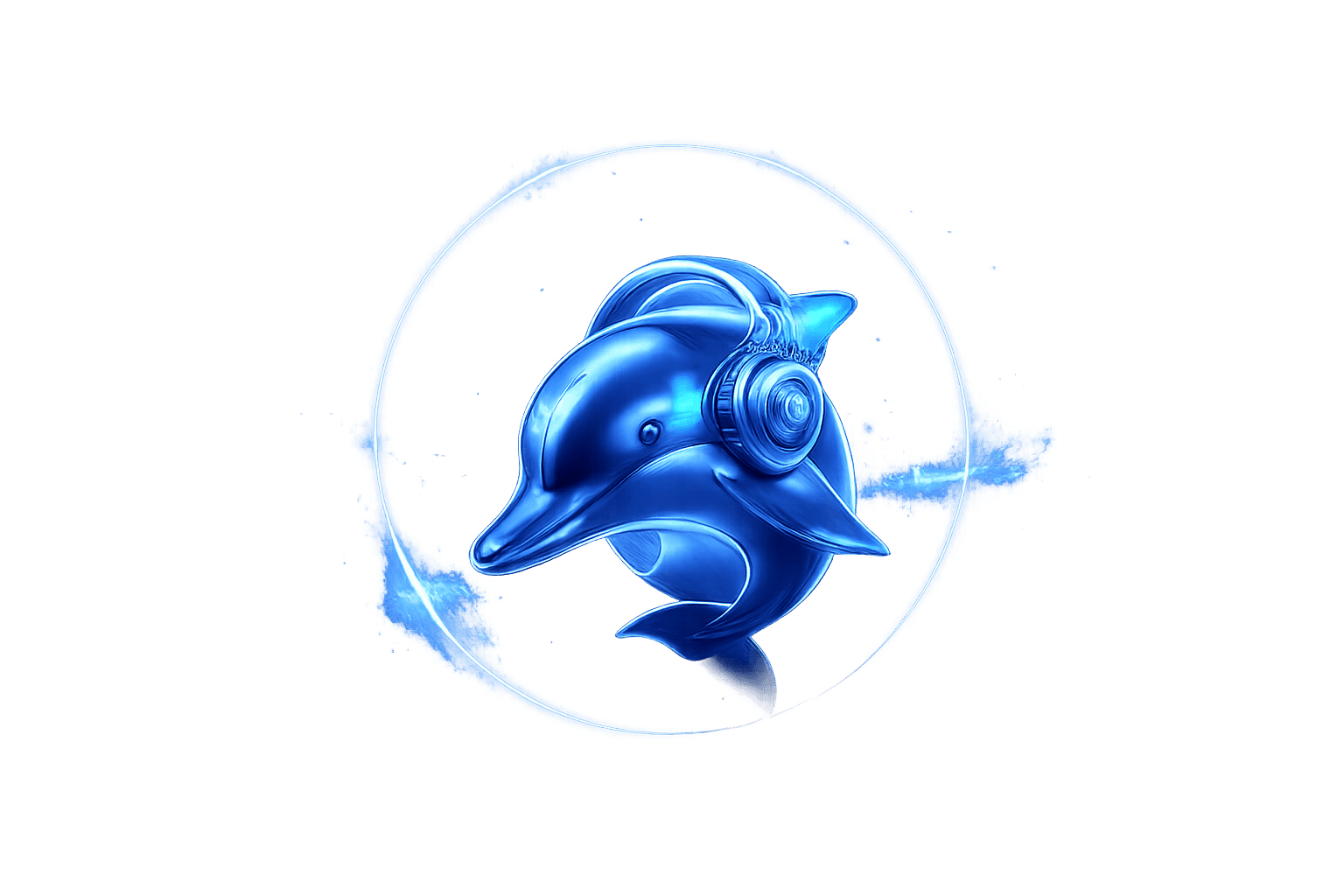 Blue Tint Dolphin