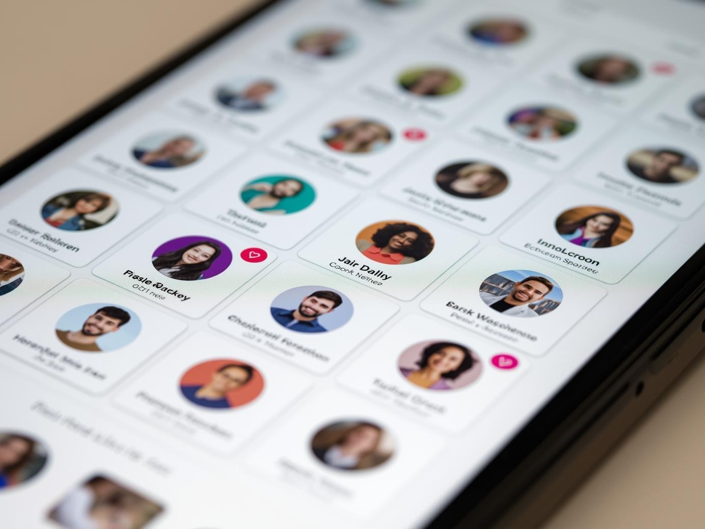 endless dating app swiping