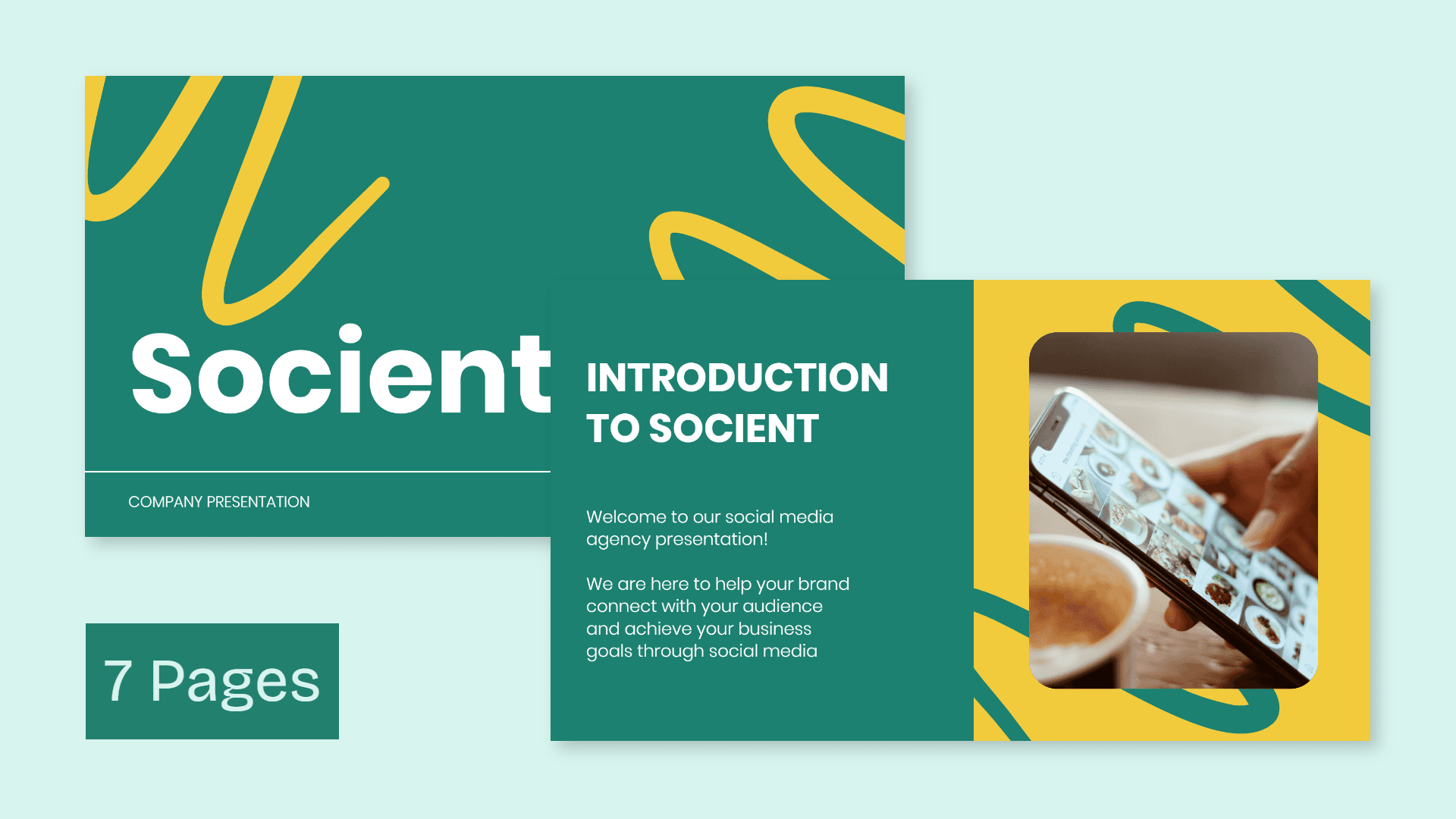 Socient Presentation template