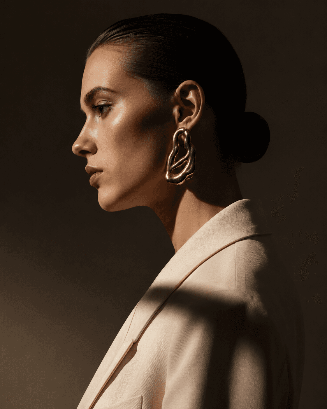 a female model