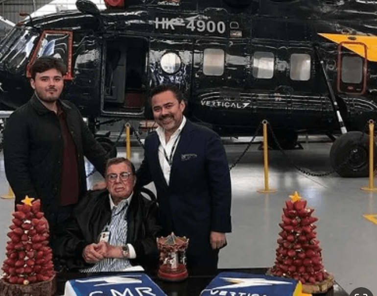 Truck parked in front of Warehouse