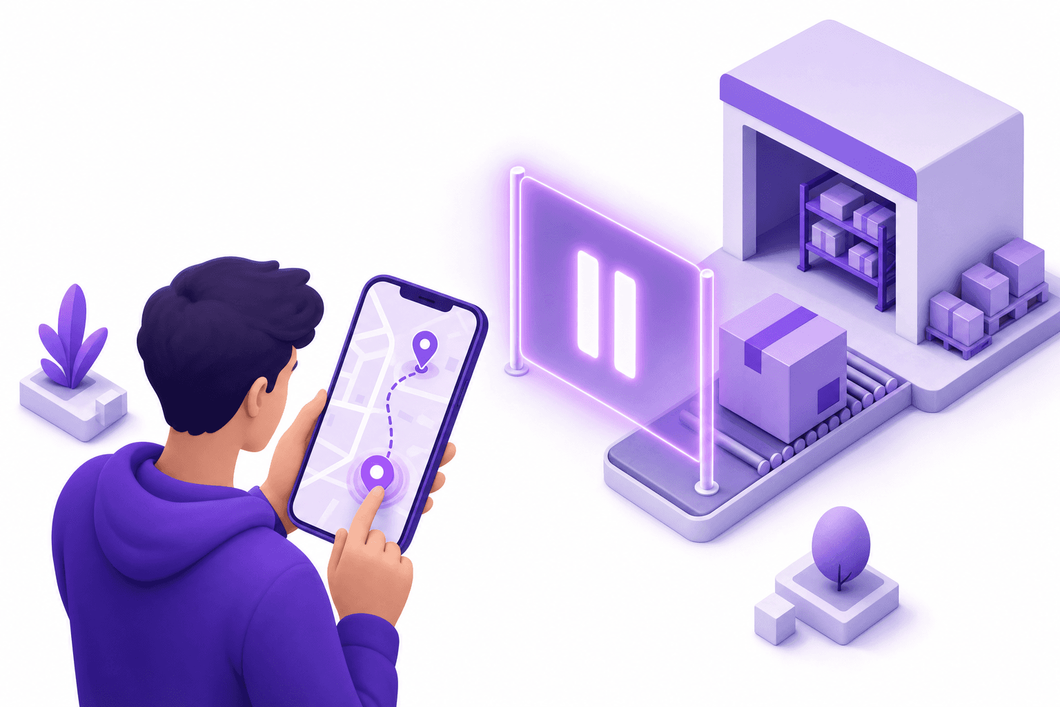 Customer correcting Shopify shipping address before warehouse release