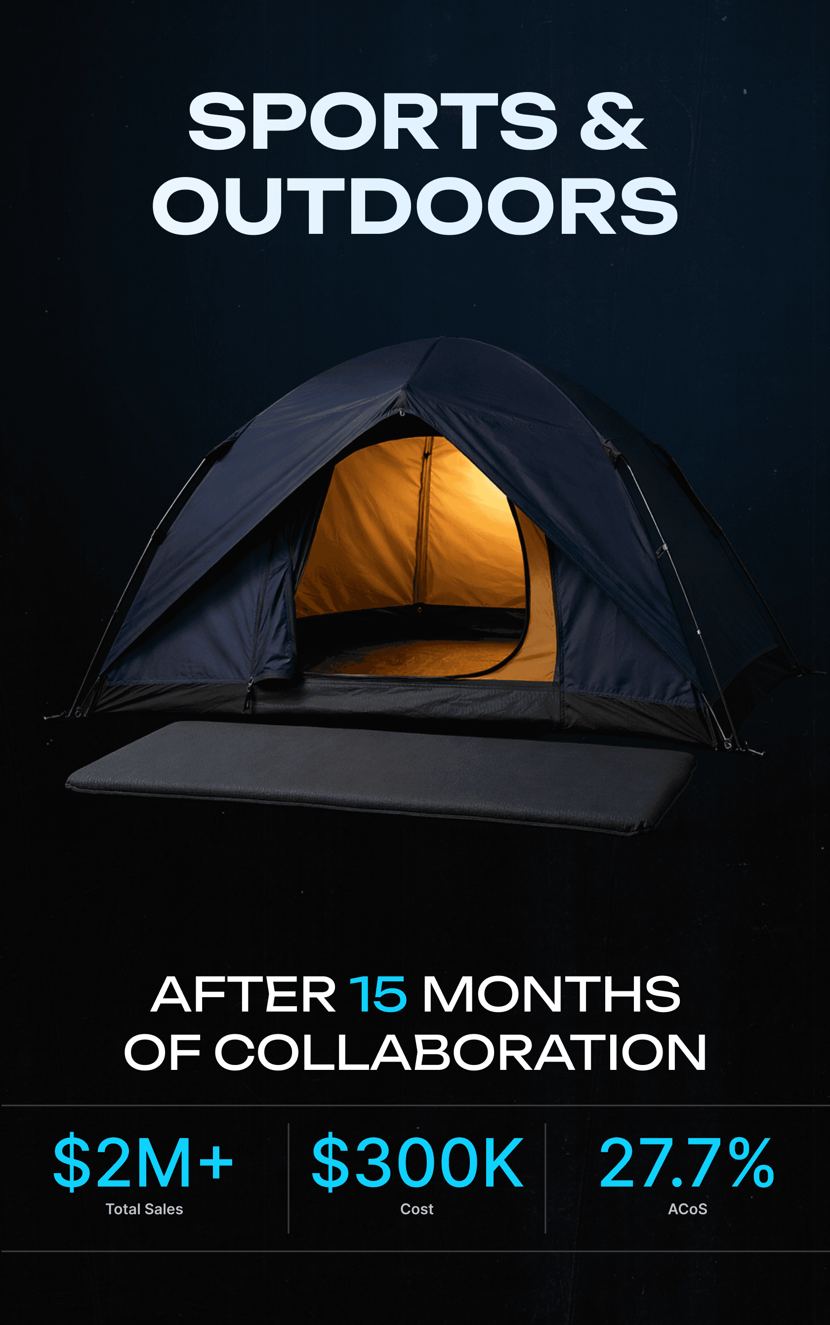 Black stainless steel water bottle on a rock with mountains and trees in the background, outdoor adventure scene