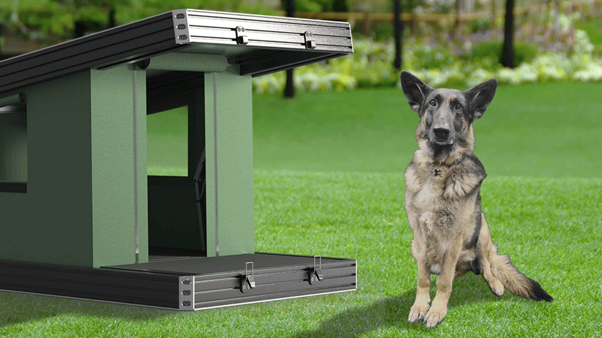 Navarro Guerra Vagrant-9 Dog House Concept Design for German Shepherd