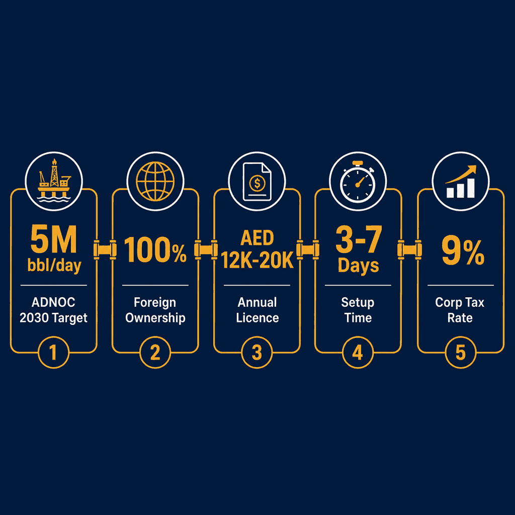 Infographic: Start a Chemical & Oil Engineering Consultancies Business in Dubai