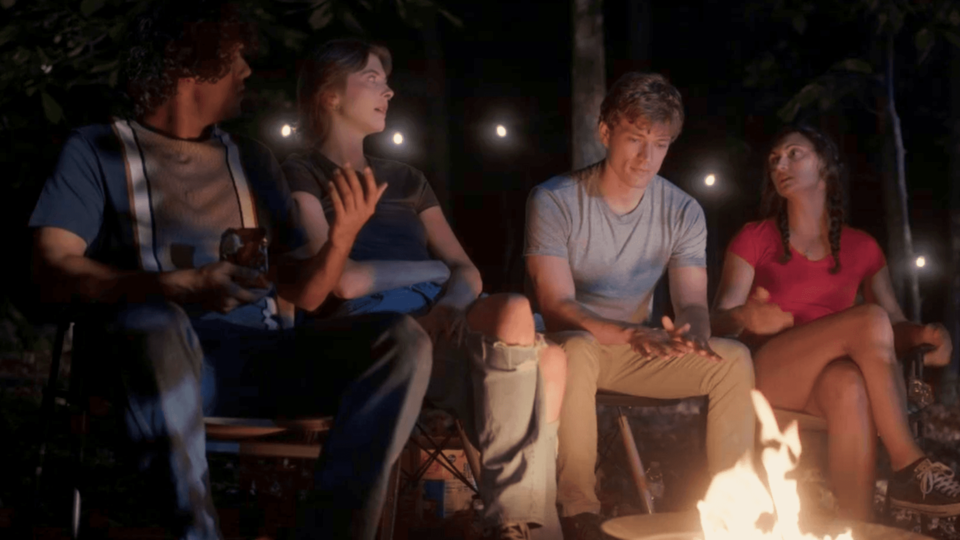 Emily's friends: Tyler, Jocelynn, Andy and Erin