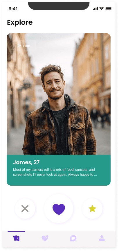 App screen