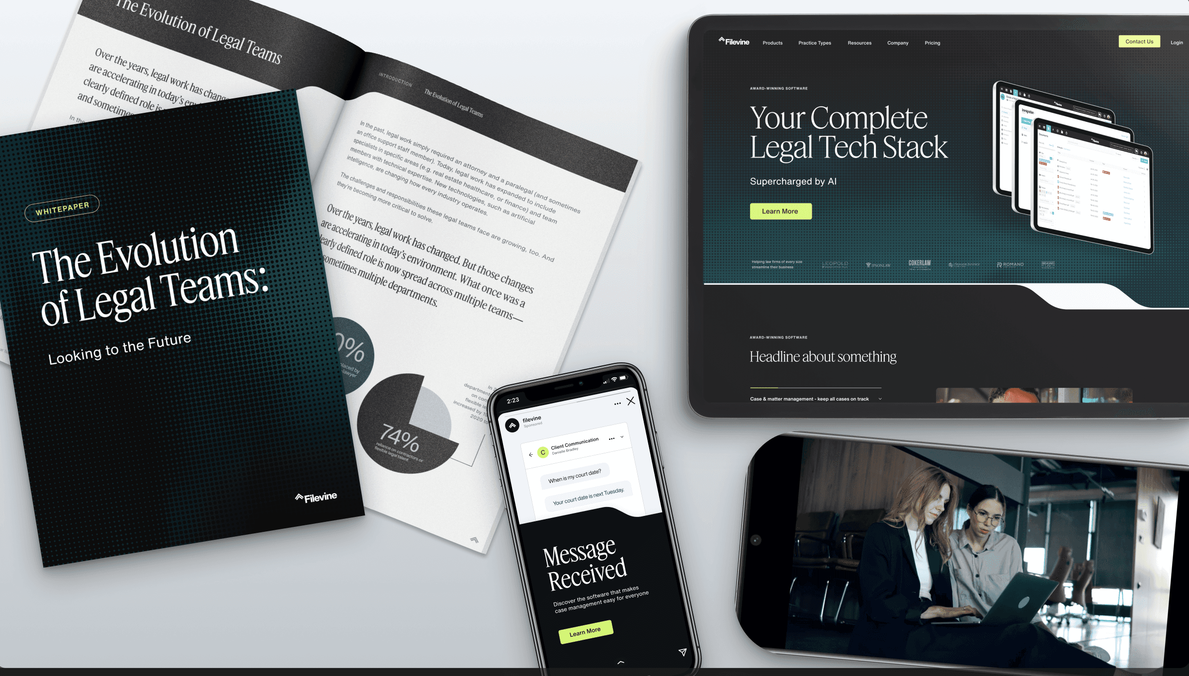 Filevine Rebrand