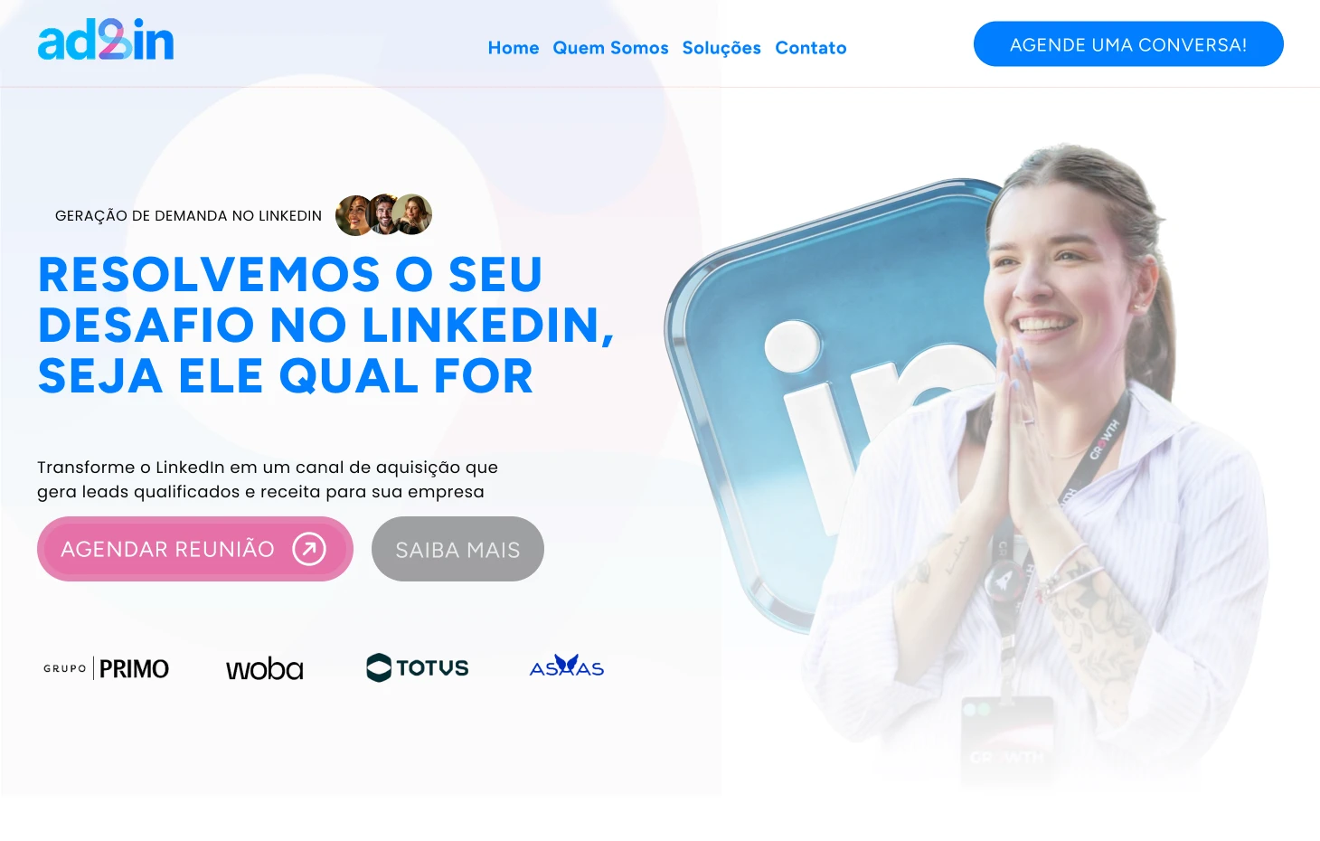 Demo de site ConfereAI