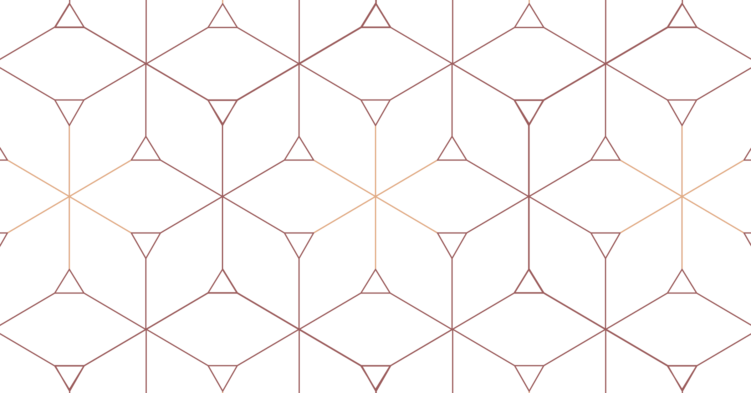 Triangle pattern representing values and connection in the predicate network