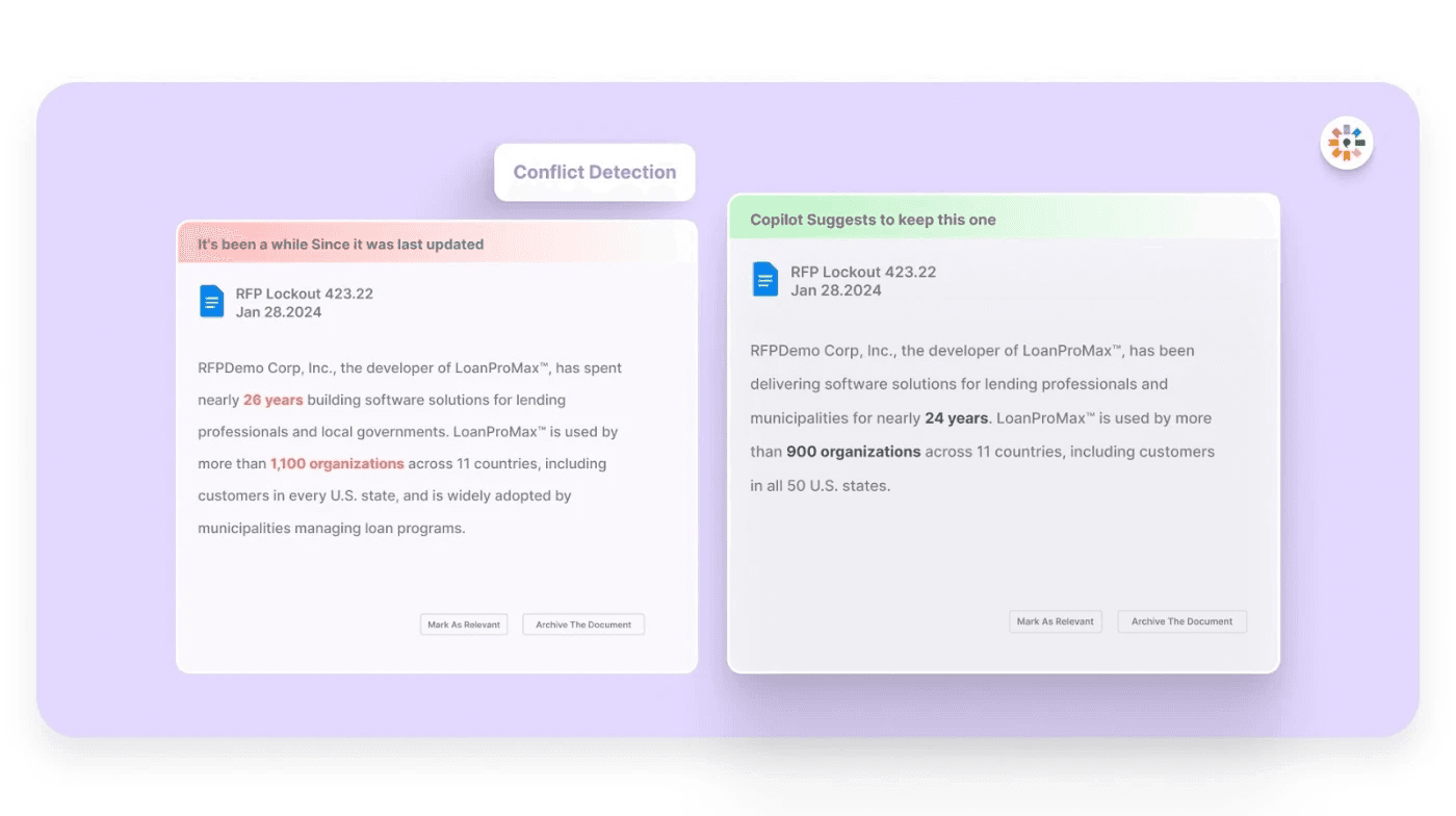 Conflict Detection & Data Management