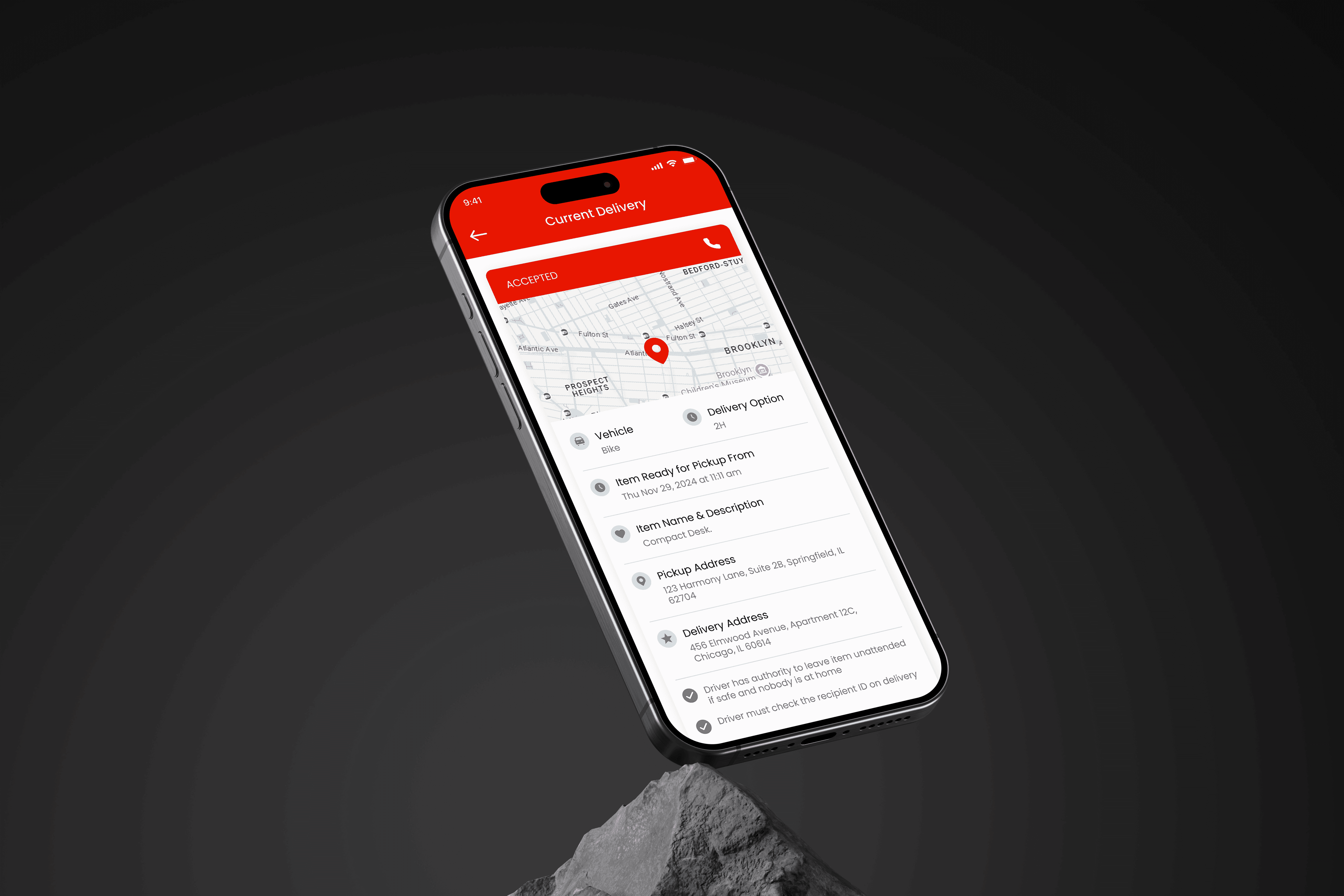 Dashboard Sidebar Close Up