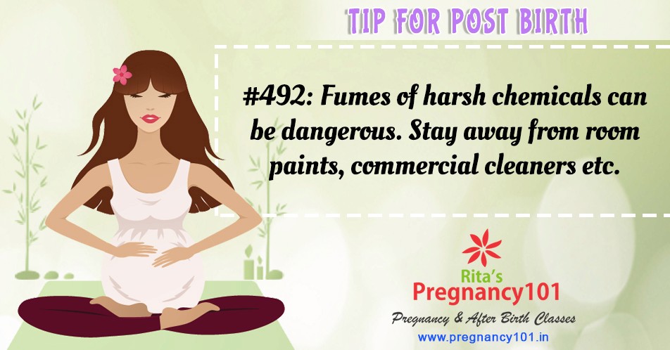Avoid strong smells postbirth nausea tip - pregnancy101.in