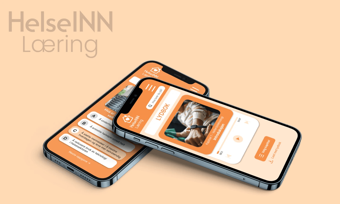 To telefoner oppå hverandre 