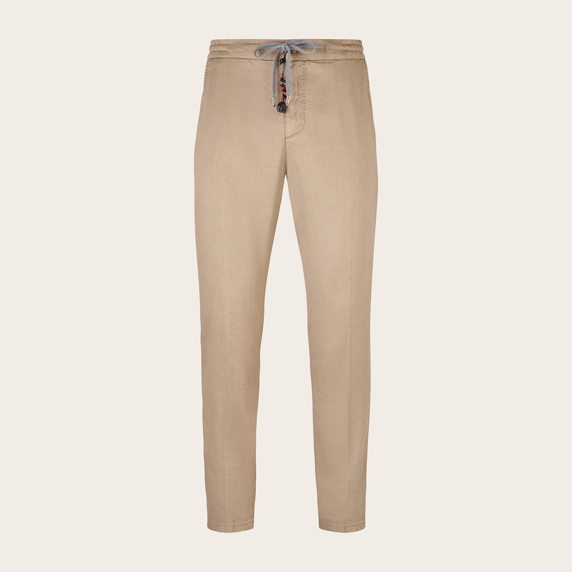 Caracciolo Linen Trousers - Mandelli UK
