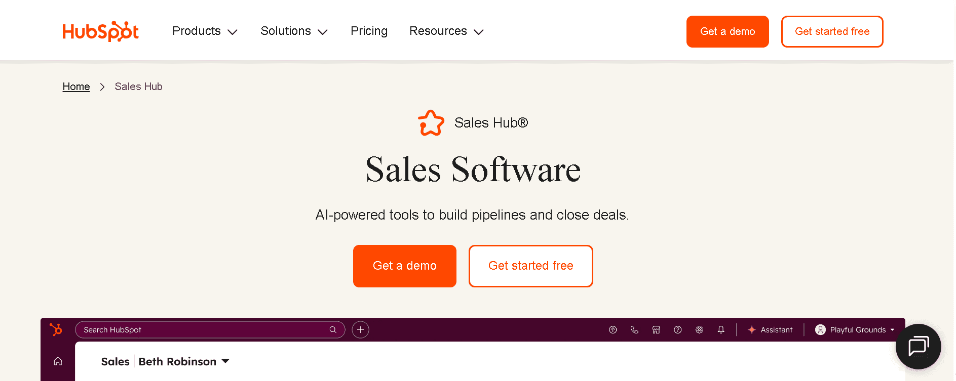 HubSpot Sales