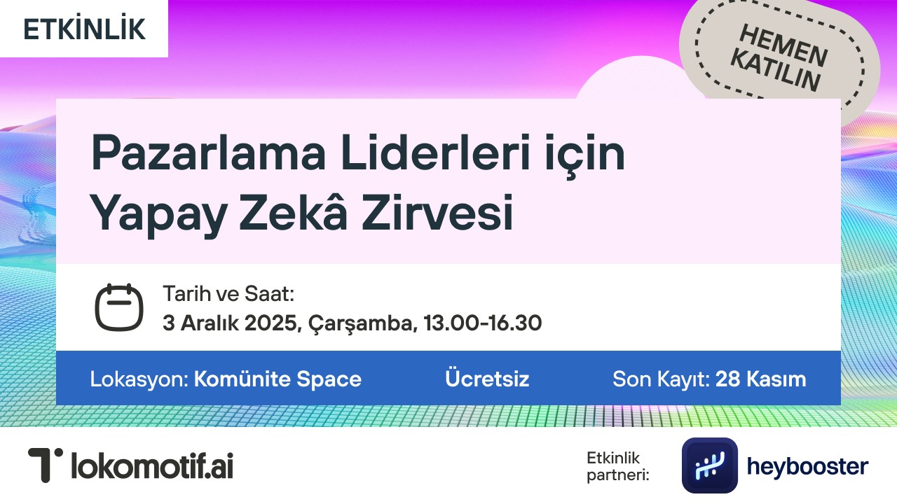 Pazarlama Profesyonelleri için Yapay Zekâ Zirvesi