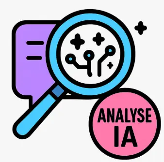 Icône analyse GEO présence modèles IA ChatGPT Claude Gemini évaluation visibilité