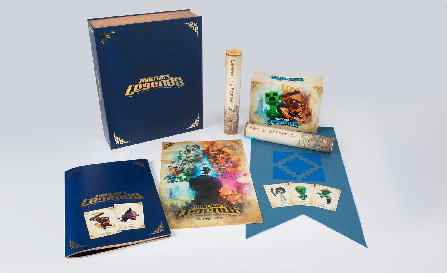 The contents of the influencer kit box