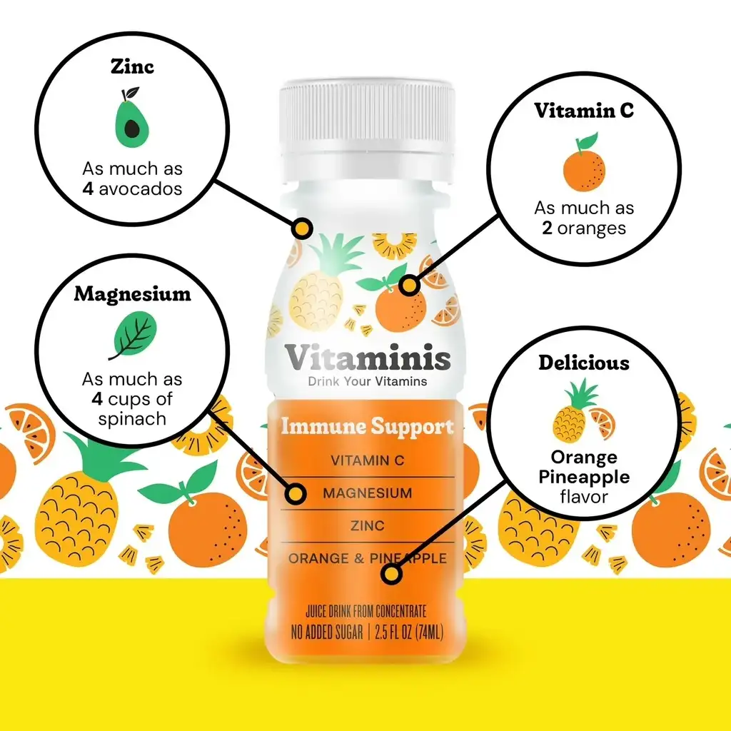 Vitaminis Product Shot Orange