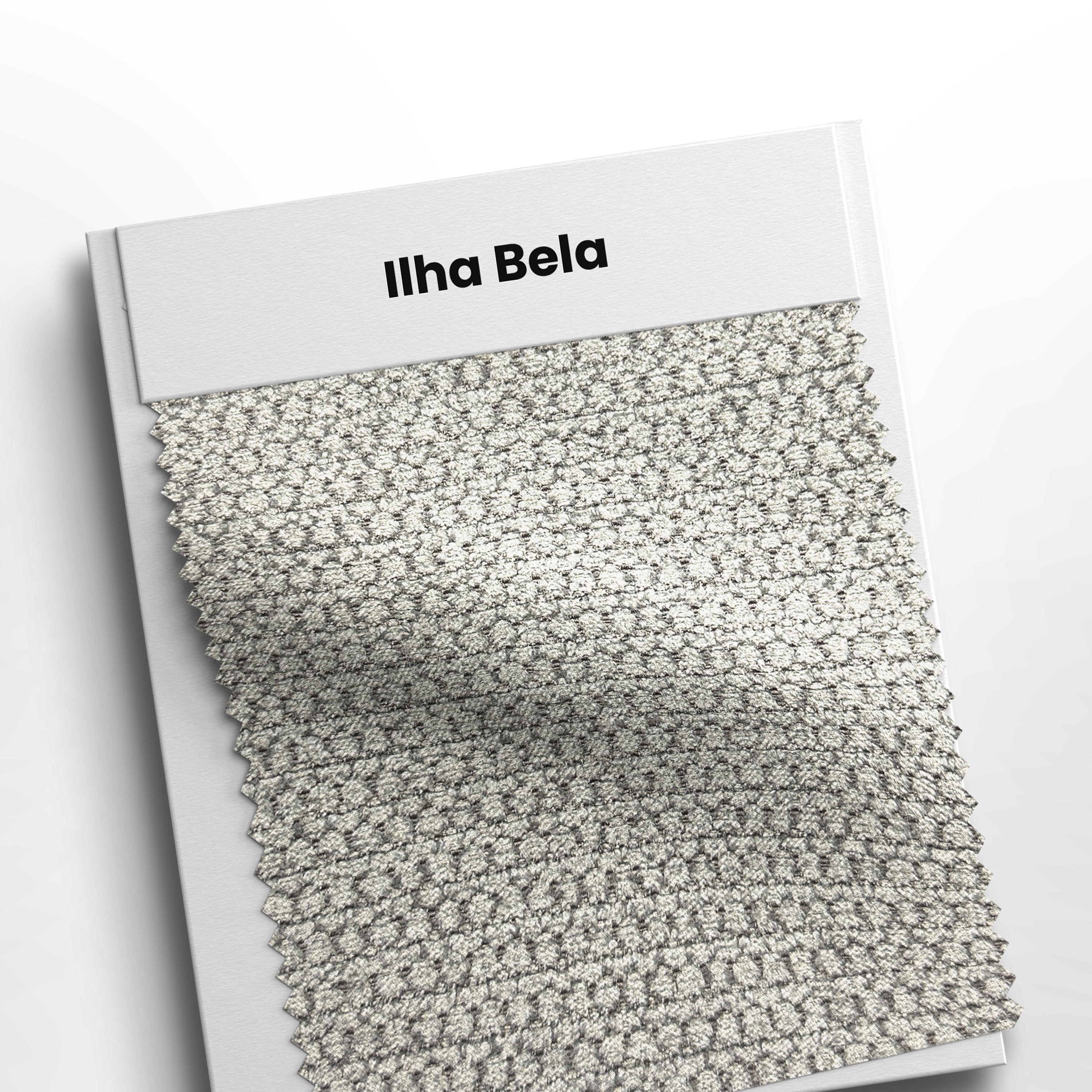 mostruário com tecido ilha bela cor 44