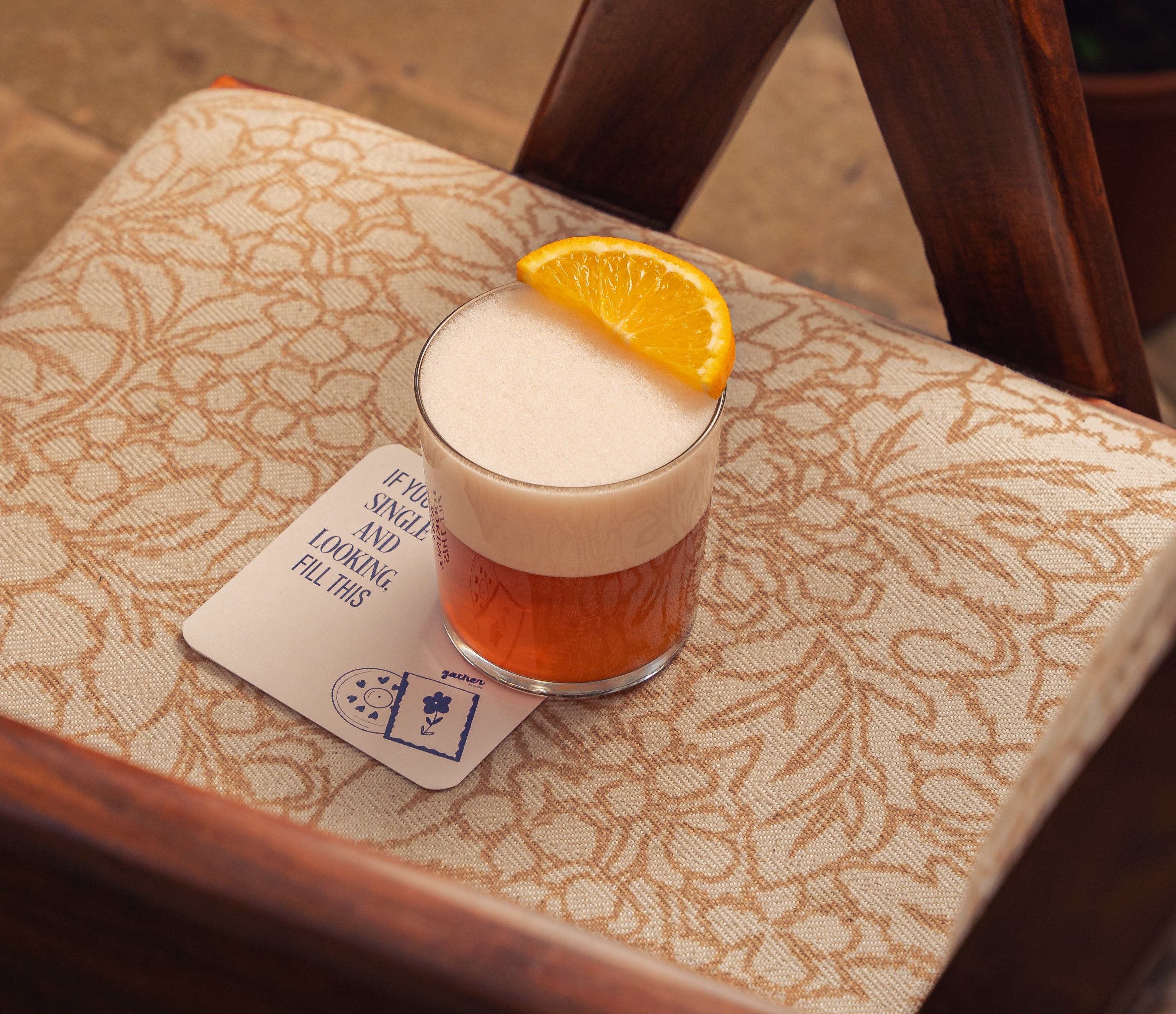 Coaster design for Gather conceptualised by Rare Ideas.