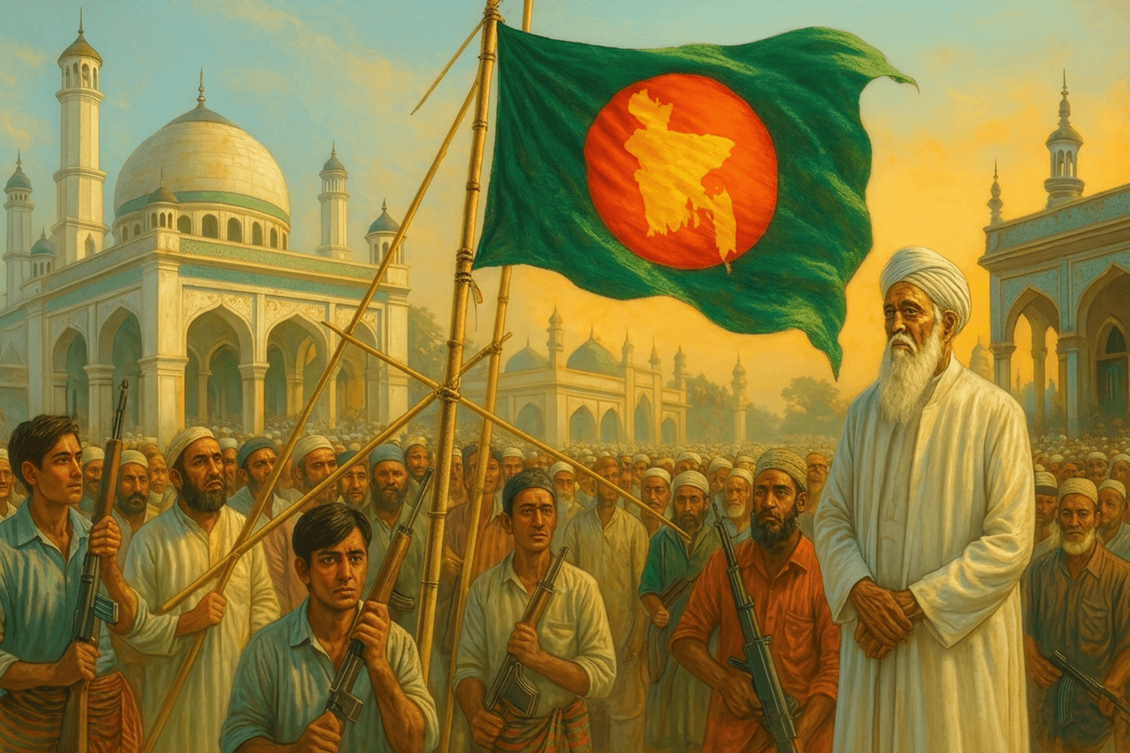 রণাঙ্গনে আধ্যাত্মিক দুর্গ - একাত্তরে মুক্তিযোদ্ধাদের দুর্গের নাম মাইজভাণ্ডার দরবার শরীফ