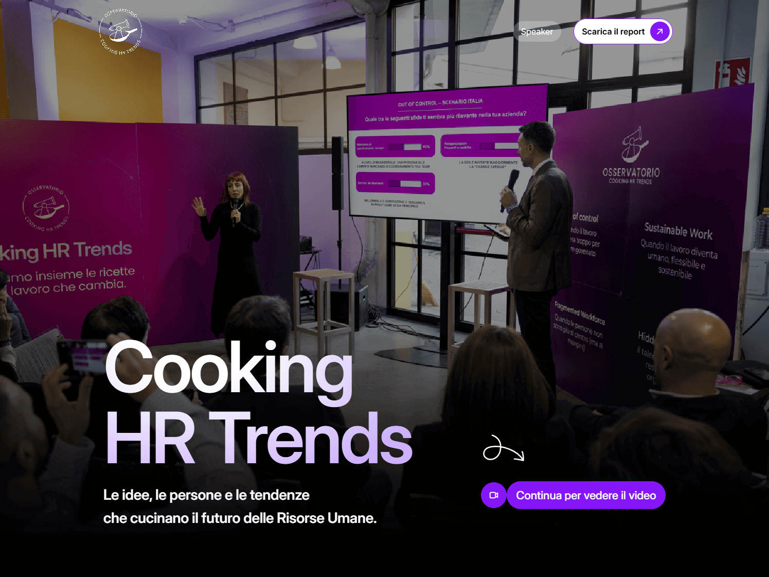 Hero section moderna portfolio web designer Potenza