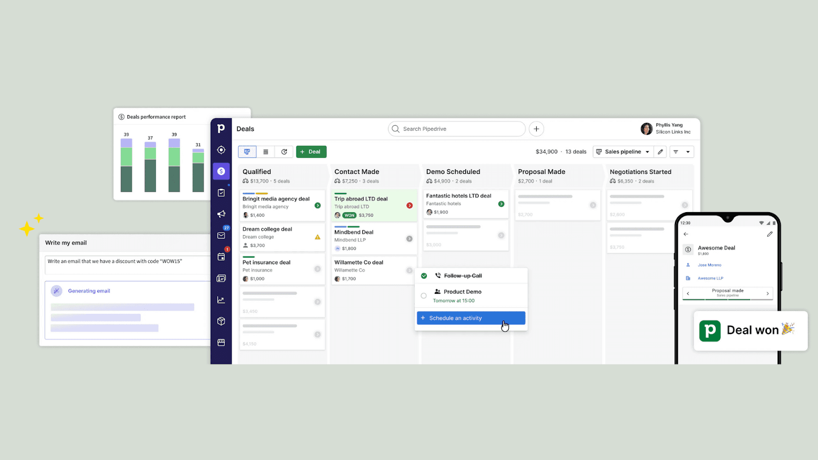 Pipeline CRM supports HVAC CRM