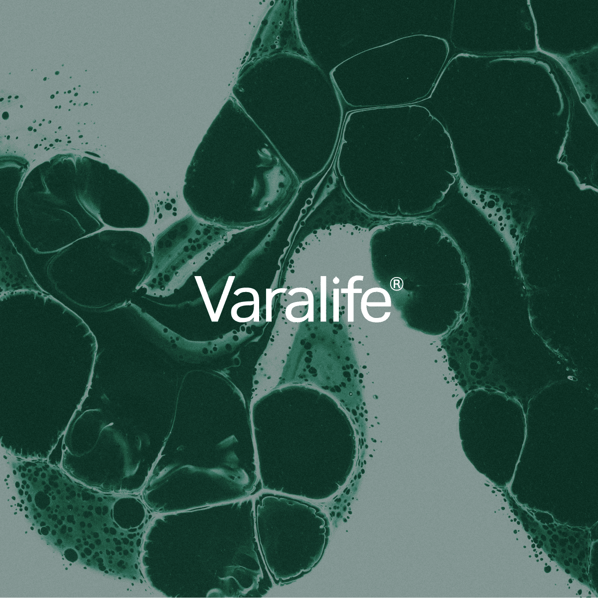 Leafy NMN molecular visual with dark-green tones reflecting Varalife’s clinical wellness approach