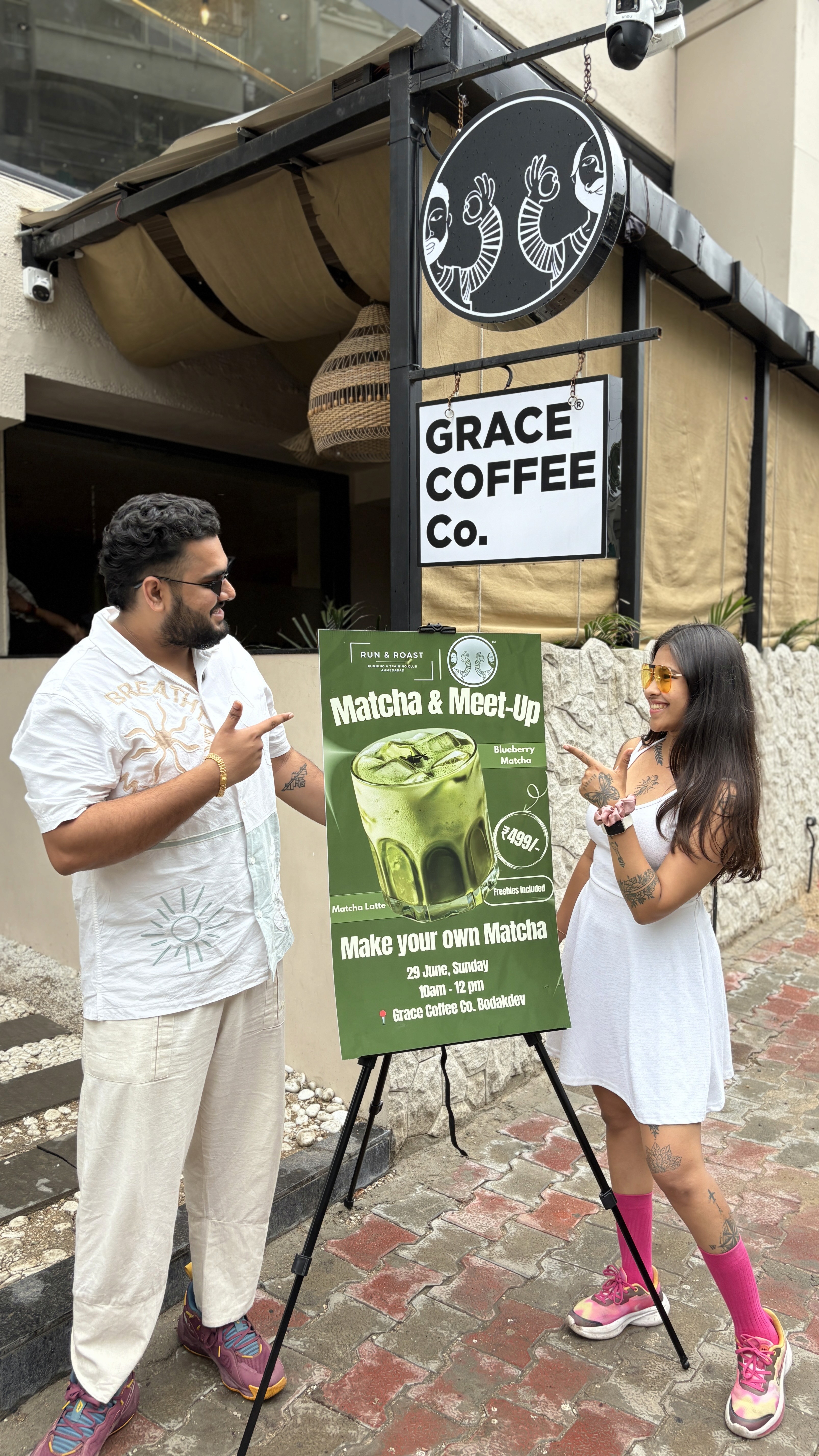 A person on a mountain