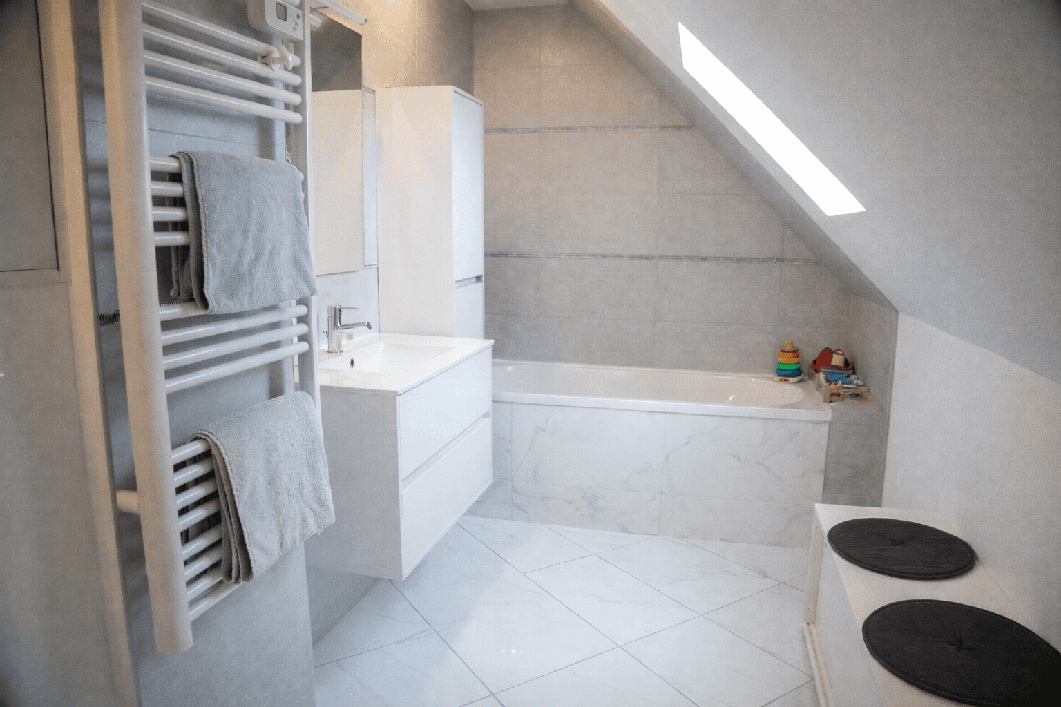 salle de bain rénovée